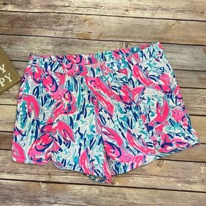 Lily Pulitzer Callahan Lobster Shorts